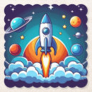 Suche nach rakete untersetzer Raum