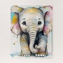 Suche nach babyelefant puzzle Niedlicher elefant