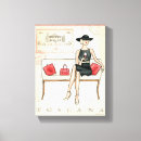 Suche nach dame mit hut leinwandbilder Schwarz weiß