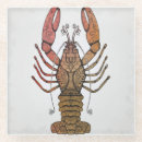 Suche nach hummer untersetzer Ozean