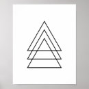 Suche nach schwarzes dreieck poster Minimal