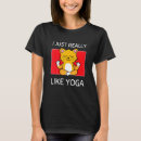 Suche nach pilates katze tshirts Kätzchen