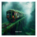 Suche nach alter zug poster Dampfzug