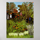 Suche nach henri rousseau affen poster Wald
