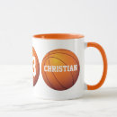 Suche nach basketball personalisiert tassen Orange