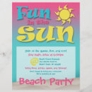 Suche nach beach party flyer Sommer