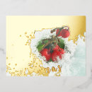 Suche nach rote beeren im schnee postkarten Für alle