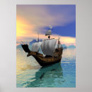 Suche nach piratenschiff poster Segelboot