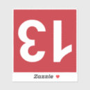 Suche nach zahl 13 aufkleber Jede person