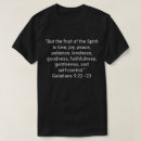 Suche nach frucht des geistes tshirts Geduld