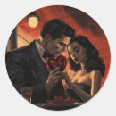 Suche nach vintage comicen aufkleber Liebe