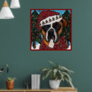 Suche nach boxerhund poster Weihnachten
