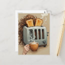 Suche nach toaster postkarten Frau
