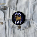 Suche nach lustige mops buttons Welpe