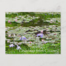Suche nach giverny postkarten Wasserlilie
