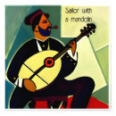 Suche nach mandolinen poster Mandolin spieler