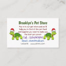 Suche nach schildkröte visitenkarten Cartoon