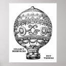 Suche nach vintager heißluftballon poster Reiseplakat