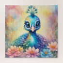 Suche nach peacock puzzle Aquarell