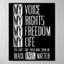 Suche nach rechts poster Schwarz