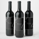 Suche nach hochzeits wein etiketten Schwarz weiß