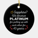 Suche nach 45 hochzeitstag ornamente Paar