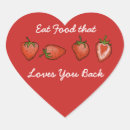 Suche nach liebe essen aufkleber Erdbeere
