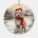 Suche nach cockapoo ornamente Weihnachtsgeschenk für hunde