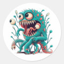 Suche nach grünes alien aufkleber Halloween
