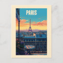 Suche nach eiffelturm paris frankreich postkarten Retro
