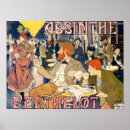Suche nach absinthe poster Werbung