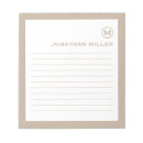 Suche nach führungskraft notizblock Mit monogramm