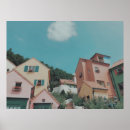 Suche nach vintage häuser poster Fotografie