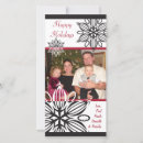 Suche nach snowflakes fotokarten Rot