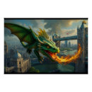 Suche nach grüner drache poster Für kinder