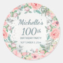 Suche nach 100 geburtstag aufkleber Elegant