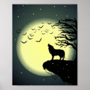 Suche nach wolf und mond poster Himmel