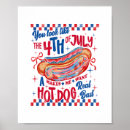 Suche nach hot dog poster Unabhängigkeitstag