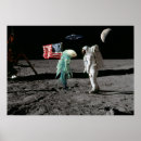 Suche nach außerirdisch poster Mond