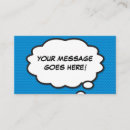 Suche nach comic visitenkarten Blau