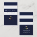 Suche nach blauer anker visitenkarten Elegant