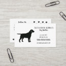 Suche nach labrador visitenkarten Schwarzes labor