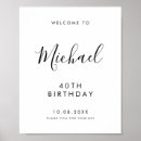 Suche nach dreißigster geburtstag poster Begrüßungszeichen