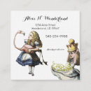 Suche nach alice im wunderland visitenkarten Märchen