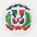 Suche nach der dominikanischen republik aufkleber Wappen