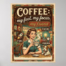 Suche nach kaffee mit freunden poster Motivation