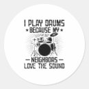 Suche nach schlagzeug aufkleber Geschenkidee