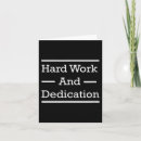 Suche nach harte arbeit karten Widmung