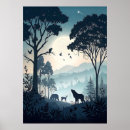 Suche nach tierwelt poster Wald
