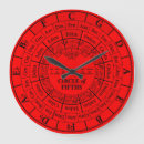 Suche nach mauer wanduhren Rot